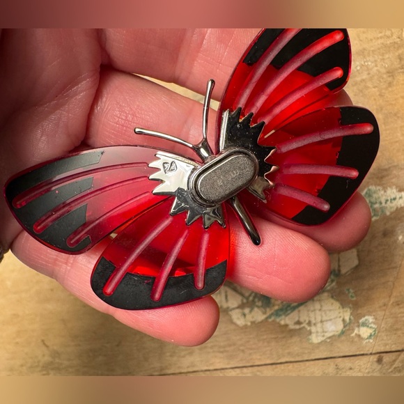 SWAROVSKI PARADISE BUTTERFLY CRYSTAL FIGURINES ADENA LIGHT SIAM - Picture 8 of 9